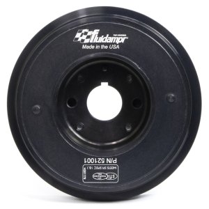 Mazda MX-5 Miata Engine Harmonic Balancer - Fluidampr - Fluidampr, Steel, Internally Balanced - Black Zinc Chromate - `93-`05