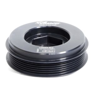 Honda S2000 Harmonic Balancer - Fluidampr - Steel, Internally Balanced, SFI 18.1 - Black - `00-`09