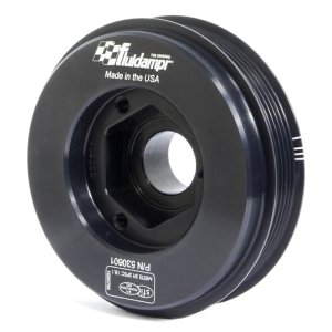Honda S2000 Harmonic Balancer - Fluidampr - Steel, Internally Balanced, SFI 18.1 - Black - `00-`09