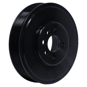 Volkswagen VW Engine Harmonic Balancer - Fluidampr - Steel Internally Balanced Damper - Black Zinc Chromate - `00-`05