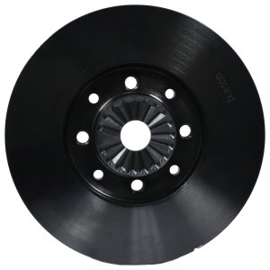 Volkswagen Passat Engine Harmonic Balancer - Fluidampr - Steel Internally Balanced - Black Zinc - `08-`13