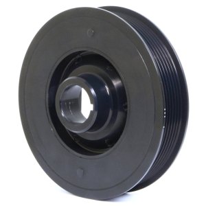 Acura K Series Engine Harmonic Balancer - Fluidampr - Steel Internally Balanced Damper - Black Zinc Chromate - `02-`10