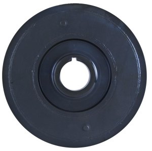 Honda K Series Engine Harmonic Balancer - Fluidampr - Steel Internally Balanced Damper - Black Zinc Chromate - `02-`10