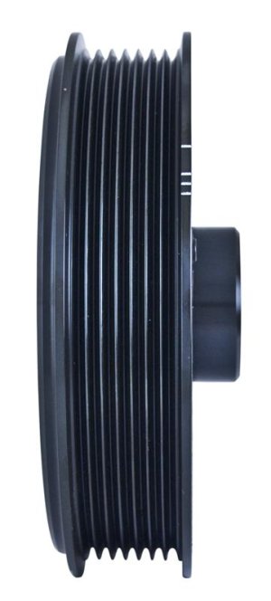 Honda K Series Engine Harmonic Balancer - Fluidampr - Steel Internally Balanced Damper - Black Zinc Chromate - `02-`10