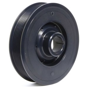 Honda K Series Engine Harmonic Balancer - Fluidampr - Steel Internally Balanced Damper - Black Zinc Chromate - `02-`10