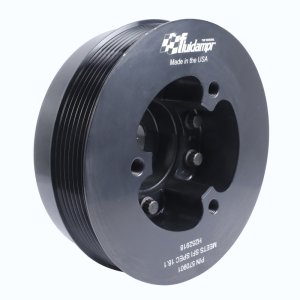 Nissan GT-R Crankshaft Damper - Fluidampr - Internally Balanced, SFI 18.1 Certified - Black Zinc Chromate - `09-`21 Nissan GT-R Crankshaft Damper - Fluidampr - Internally Balanced, SFI 18.1 Certified - Black Zinc Chromate - `09-`21