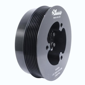 Nissan GT-R Crankshaft Damper - Fluidampr - Internally Balanced, SFI 18.1 Certified - Black Zinc Chromate - `09-`21 Nissan GT-R Crankshaft Damper - Fluidampr - Internally Balanced, SFI 18.1 Certified - Black Zinc Chromate - `09-`21