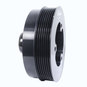 Nissan GT-R Crankshaft Damper - Fluidampr - Internally Balanced, SFI 18.1 Certified - Black Zinc Chromate - `09-`21 Nissan GT-R Crankshaft Damper - Fluidampr - Internally Balanced, SFI 18.1 Certified - Black Zinc Chromate - `09-`21