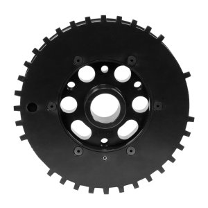 Mazda MX-5 Miata Engine Harmonic Balancer - Fluidampr - Internally Balanced - Black Zinc - `06-`14