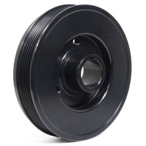 Ford Barra Crankshaft Damper - Fluidampr - Internally Balanced, 10% Underdrive - Black Zinc - `02-`16