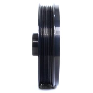 Ford Barra Crankshaft Damper - Fluidampr - Internally Balanced, 10% Underdrive - Black Zinc - `02-`16