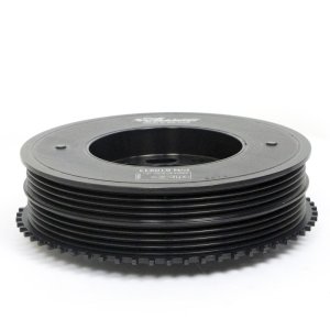 Ford Ranger Crankshaft Damper - Fluidampr - Internally Balanced, Harmonic Balancer - Black Zinc Chromate - `19-`25