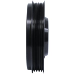 Mitsubishi Evolution Engine Harmonic Balancer - Fluidampr - Fluidampr Performance Damper - Black Zinc - `03-`06