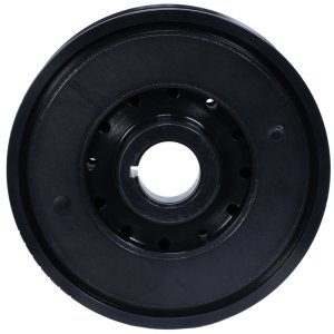 Nissan Skyline Crankshaft Damper - Fluidampr - Steel Internally Balanced - Black Zinc - `93-`02