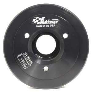 Chevrolet Camaro Engine Harmonic Balancer - Fluidampr - Steel Internally Balanced - Black - `98-`06