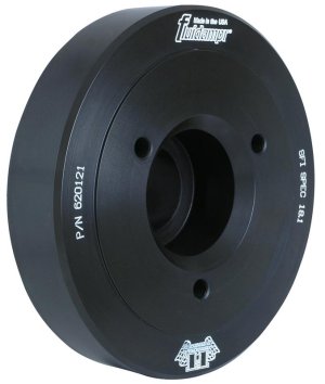 Chevrolet Camaro Engine Harmonic Balancer - Fluidampr - Steel Internally Balanced - Black - `98-`06