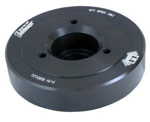 Chevrolet Camaro Engine Harmonic Balancer - Fluidampr - Steel Internally Balanced - Black - `98-`06