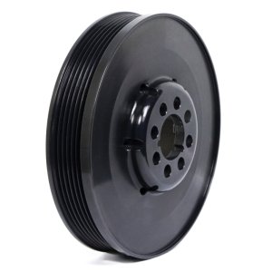 Audi A4 Harmonic Balancer - Fluidampr - Fluidampr, Black Zinc Chromate, Internally Balanced, SFI 18.1 - Black - `02-`08