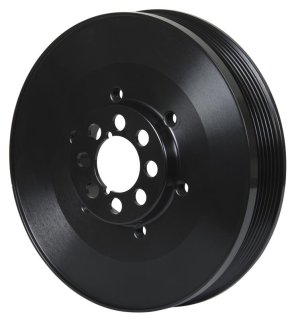 Audi A4 Harmonic Balancer - Fluidampr - Fluidampr, Black Zinc Chromate, Internally Balanced, SFI 18.1 - Black - `02-`08