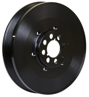 Audi A4 Harmonic Balancer - Fluidampr - Fluidampr, Black Zinc Chromate, Internally Balanced, SFI 18.1 - Black - `02-`08