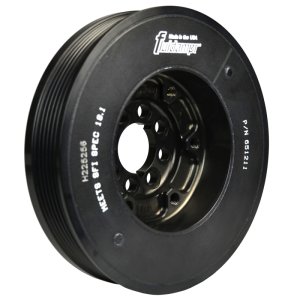 Volkswagen Passat Harmonic Balancer - Fluidampr - Fluidampr, Black Zinc Chromate, Internally Balanced, SFI 18.1 - Black - `00-`05