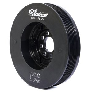 Volkswagen Passat Harmonic Balancer - Fluidampr - Fluidampr, Black Zinc Chromate, Internally Balanced, SFI 18.1 - Black - `00-`05