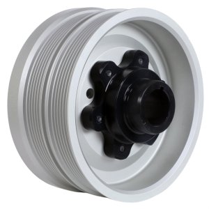 Ford Mustang Engine Harmonic Balancer - Fluidampr - Fluidampr-5.0L Coyote - Black - `11-`22