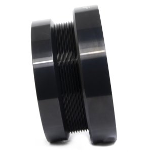 Ford PowerStroke Engine Harmonic Balancer - Fluidampr - Fluidampr Performance Diesel Damper - Black Zinc Chromate - `99-`03