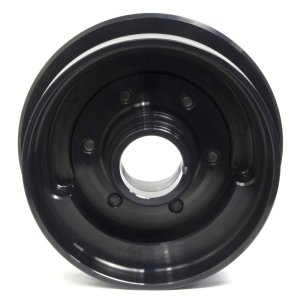 Ford PowerStroke Engine Harmonic Balancer - Fluidampr - Fluidampr Performance Diesel Damper - Black Zinc Chromate - `99-`03