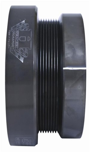 Ford PowerStroke Engine Harmonic Balancer - Fluidampr - Fluidampr Performance Diesel Damper - Black Zinc Chromate - `99-`03