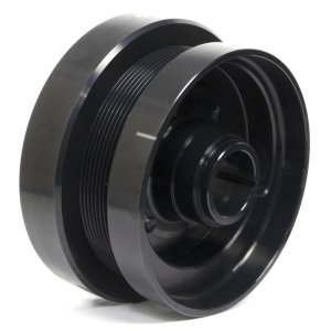 Ford PowerStroke Engine Harmonic Balancer - Fluidampr - Fluidampr Performance Diesel Damper - Black Zinc Chromate - `99-`03