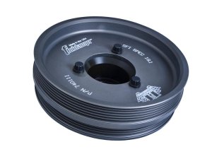 Chevrolet Camaro Engine Harmonic Balancer - Fluidampr - Steel Internally Balanced - Black - `98-`06