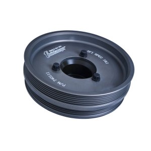 Chevrolet Camaro Engine Harmonic Balancer - Fluidampr - Steel Internally Balanced - Black - `98-`06