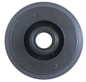 Pontiac Firebird Engine Harmonic Balancer - Fluidampr - Steel Internally Balanced - Black - `98-`06