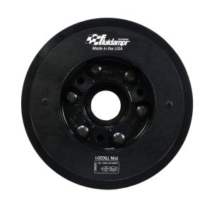 Ford E-Series Engine Harmonic Balancer - Fluidampr - Steel Internally Balanced - Black - `21-`27