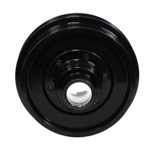 Ford E-Series Engine Harmonic Balancer - Fluidampr - Steel Internally Balanced - Black - `21-`27