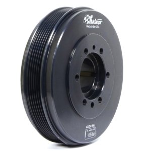 Chevrolet Duramax Harmonic Balancer - Fluidampr - Internally Balanced - Black Zinc - `01-`18