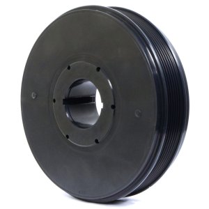 GMC Duramax Harmonic Balancer - Fluidampr - Internally Balanced - Black Zinc - `01-`18