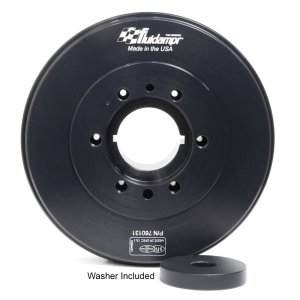 GMC Duramax Harmonic Balancer - Fluidampr - Internally Balanced - Black Zinc - `01-`18