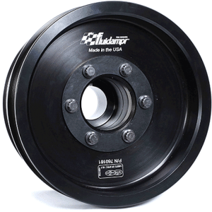 Cadillac CTS Crankshaft Damper - Fluidampr - Steel Internally Balanced - Black - `16-`19