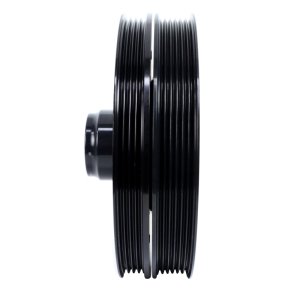 Chevrolet Camaro Engine Harmonic Balancer - Fluidampr - Steel Internally Balanced Damper - Black - `16-`24