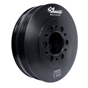 Chevrolet Camaro Engine Harmonic Balancer - Fluidampr - Steel Internally Balanced Damper - Black - `16-`24