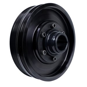 Chevrolet Camaro Engine Harmonic Balancer - Fluidampr - Steel Internally Balanced Damper - Black - `16-`24