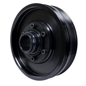 Chevrolet Camaro Engine Harmonic Balancer - Fluidampr - Steel Internally Balanced Damper - Black - `16-`24