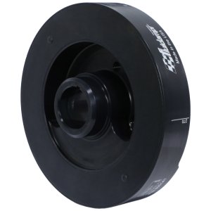 Chevrolet Pickup Harmonic Balancer - Fluidampr - Steel Externally Balanced - Black - `94-`00