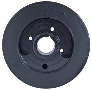 Chevrolet Pickup Harmonic Balancer - Fluidampr - Steel Externally Balanced - Black - `94-`00