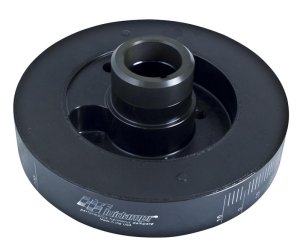 Chevrolet Pickup Harmonic Balancer - Fluidampr - Steel Externally Balanced - Black - `94-`00