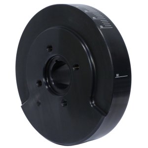 Chevrolet Pickup Harmonic Balancer - Fluidampr - Steel Externally Balanced - Black - `94-`00