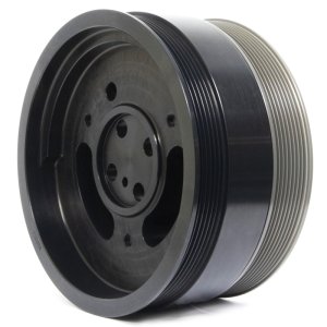 Ford F-250 Super Duty Harmonic Balancer - Fluidampr - Viscous, SFI 18.1, 8 in Diameter, Steel - Black Zinc - `08-`10