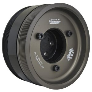 Ford F-350 Super Duty Harmonic Balancer - Fluidampr - Viscous, SFI 18.1, 8 in Diameter, Steel - Black Zinc - `08-`10 Ford F-350 Super Duty Harmonic Balancer - Fluidampr - Viscous, SFI 18.1, 8 in Diameter, Steel - Black Zinc - `08-`10